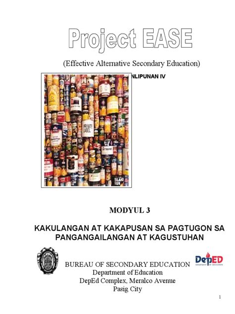 poster tungkol sa kakulangan at kakapusan|Modyul 3 Kakulangan at Kakapusan sa Pagtugon sa .